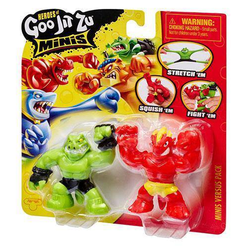 Heroes of Goo Jit Zu Minis 2 pack Action Figure - Select Figure(s) (Online Order Only)