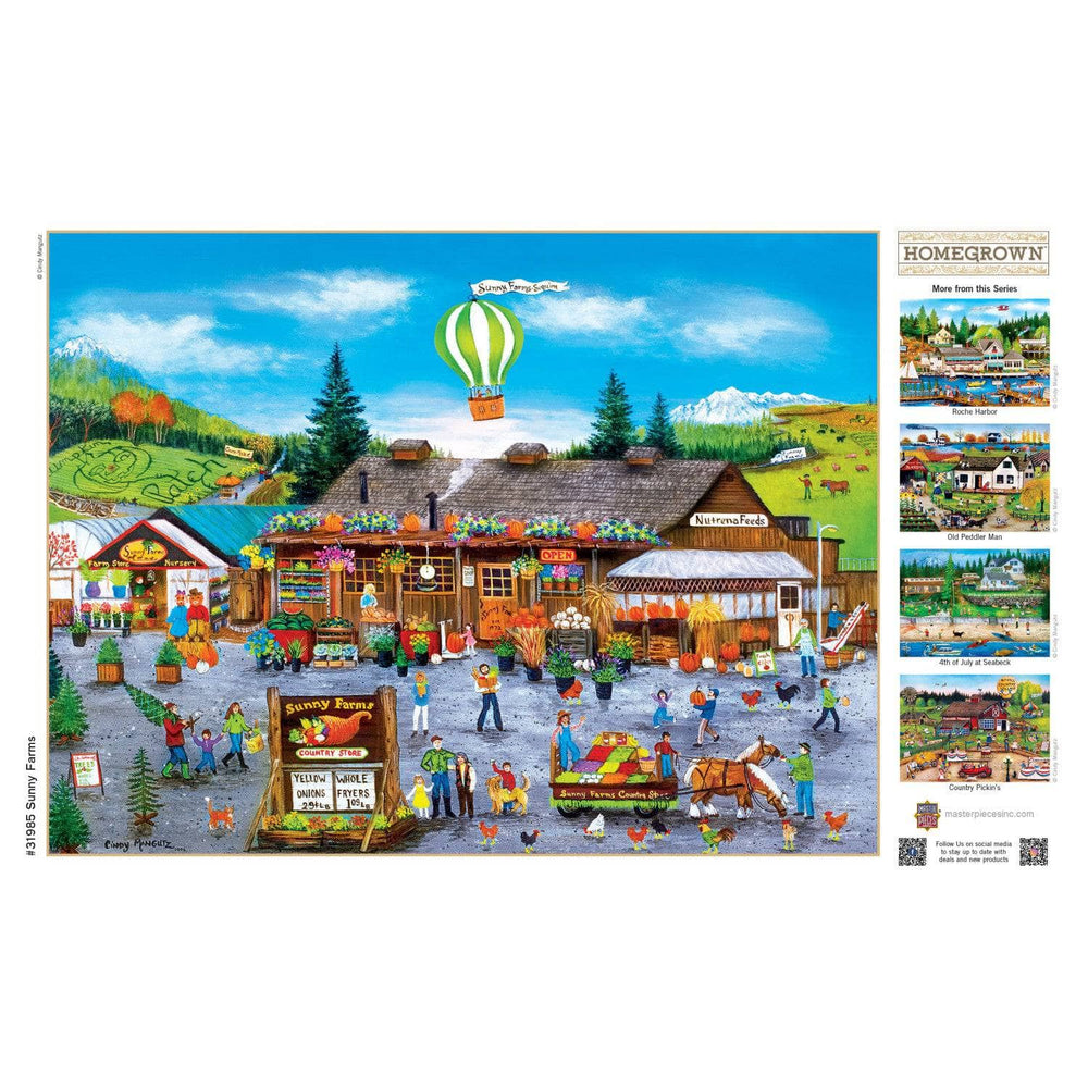 Homegrown - Sunny Farms 750 Piece Jigsaw Puzzle (ONLINE ORDER ONLY)