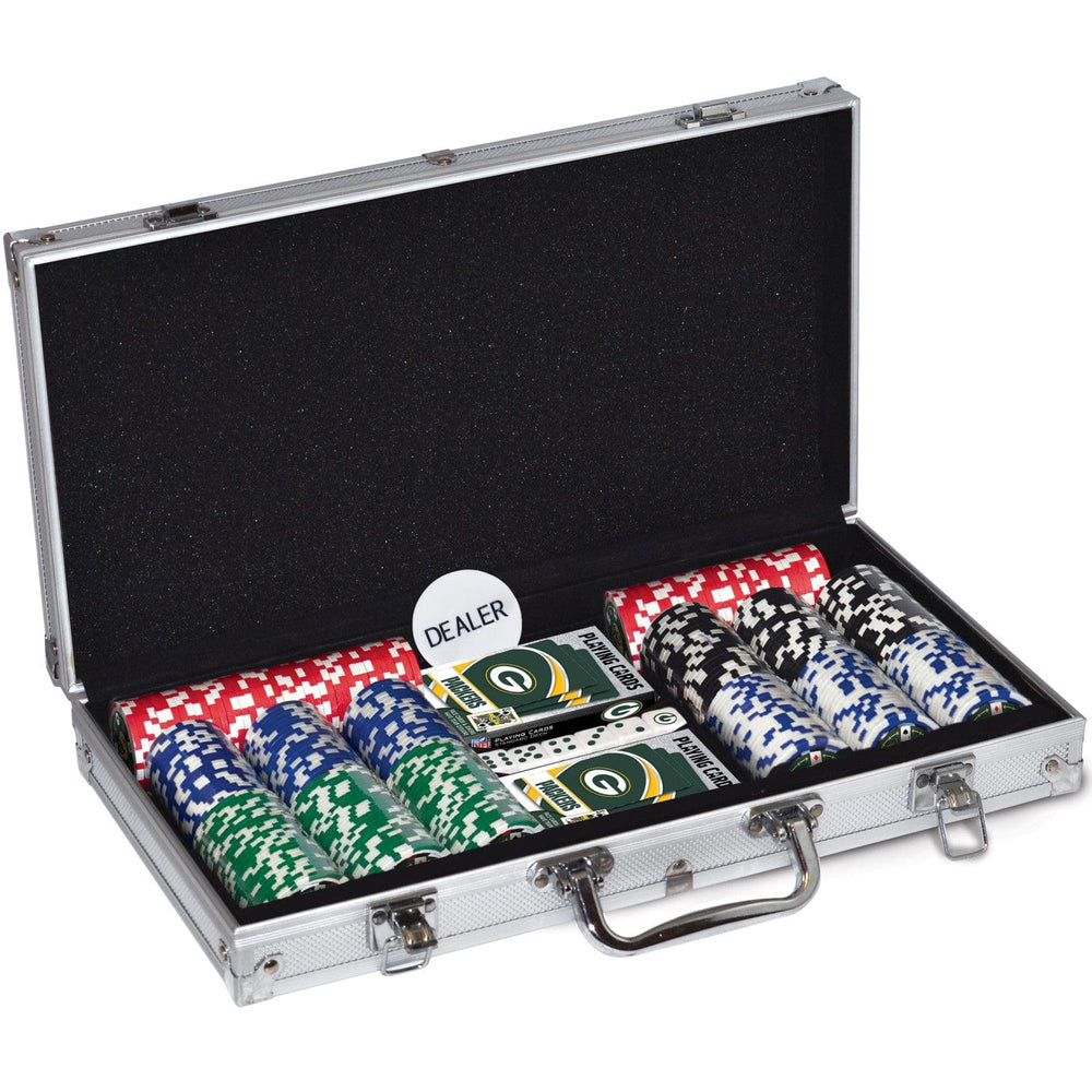 Green Bay Packers 300 Piece Poker Set (ONLINE ORDER ONLY)