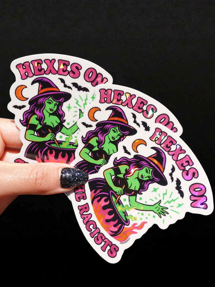 Hexes On The Racist Halloween Sticker (ONLINE ORDER ONLY)