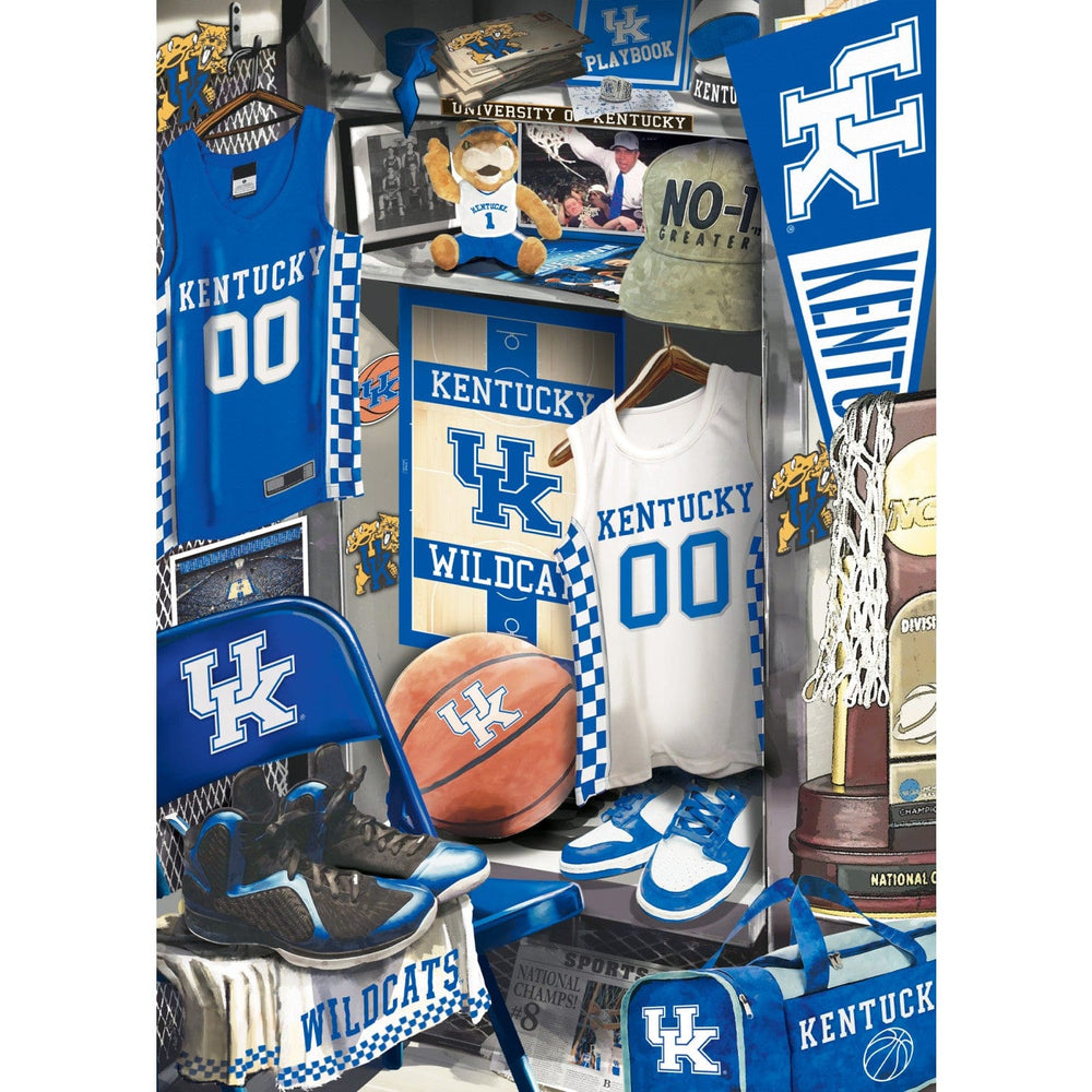 Kentucky Wildcats - Locker Room 500 Piece Jigsaw Puzzle (ONLINE ORDER ONLY)