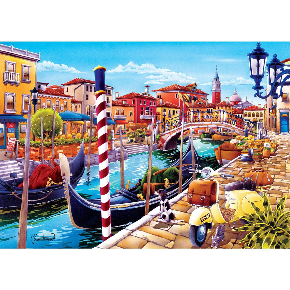 Travel Diary - Venice 500 Piece Jigsaw Puzzle (ONLINE ORDER ONLY)