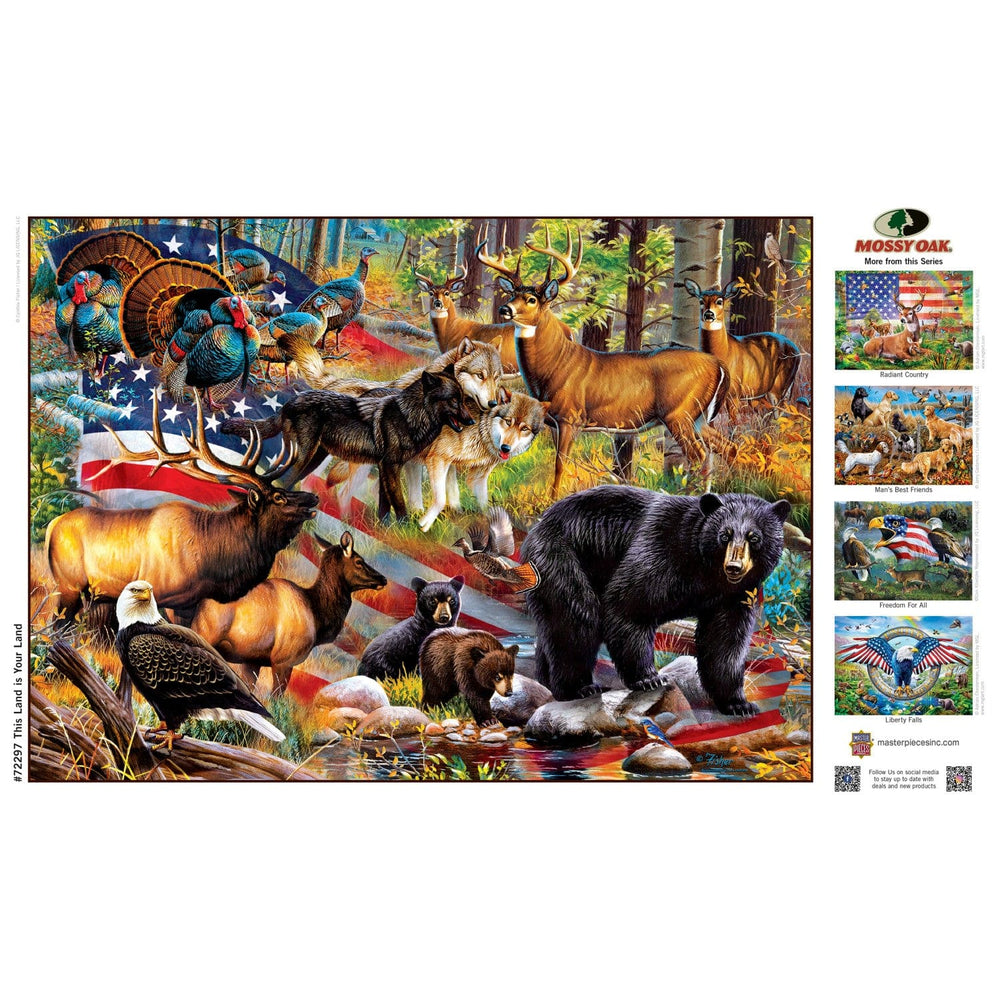 Mossy Oak - This Land is Your Land 1000 Piece Jigsaw Puzzle (ONLINE ORDER ONLY)