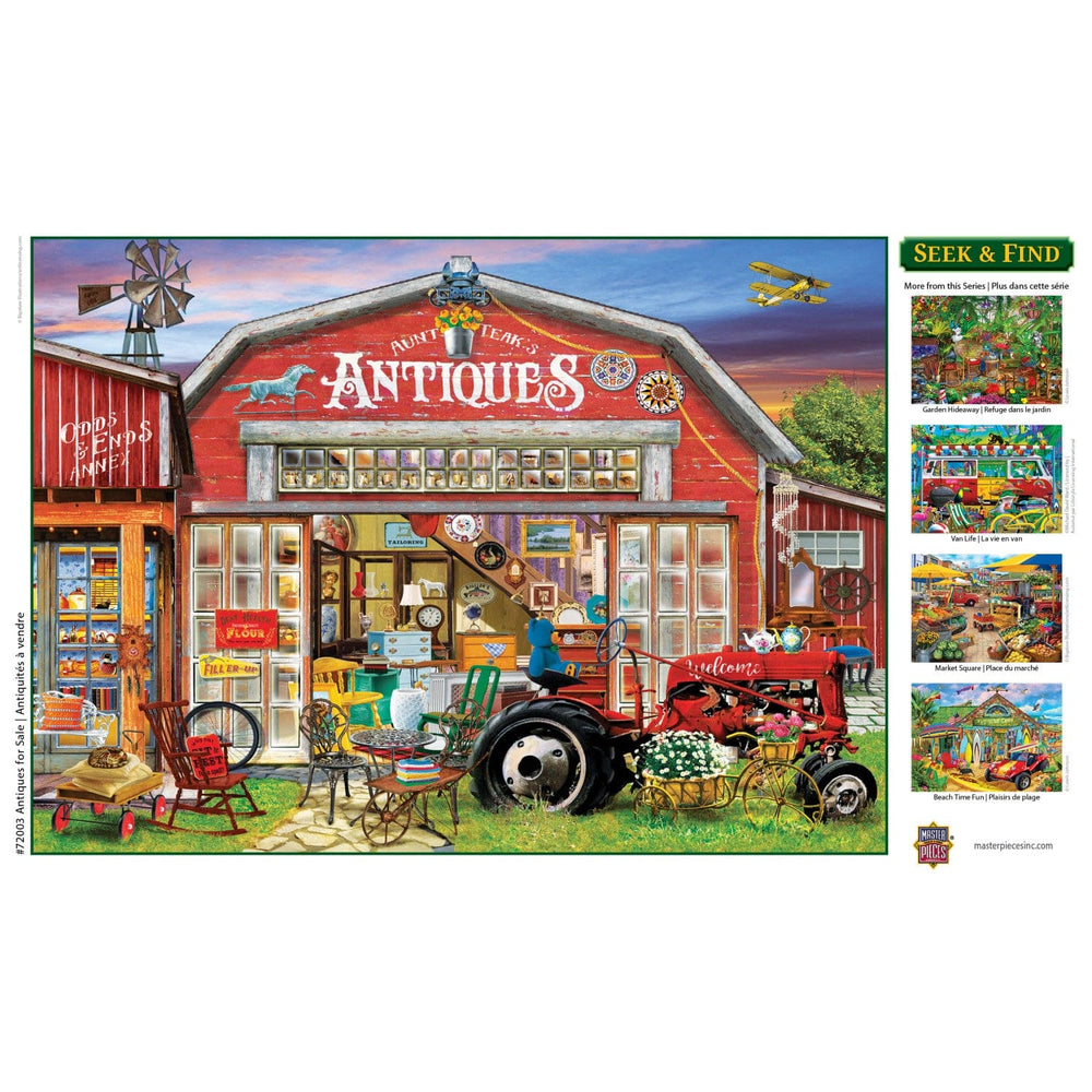 Seek & Find - Antiques for Sale 1000 Piece Jigsaw Puzzle (ONLINE ORDER ONLY)