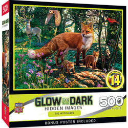 Hidden Images - The Woodlands 500 Piece Jigsaw Puzzle (ONLINE ORDER ONLY)