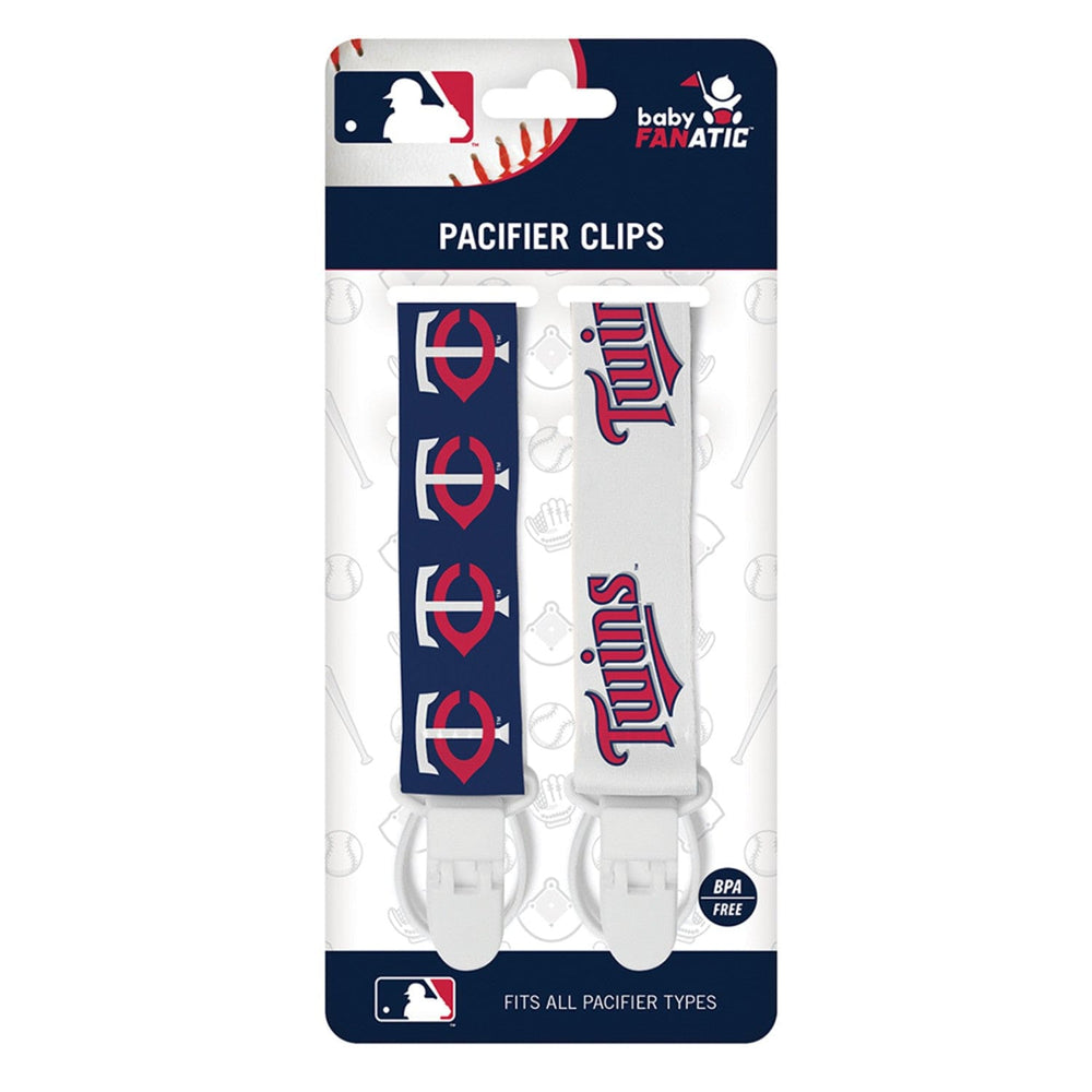 Minnesota Twins - Pacifier Clip 2-Pack (ONLINE ORDER ONLY)