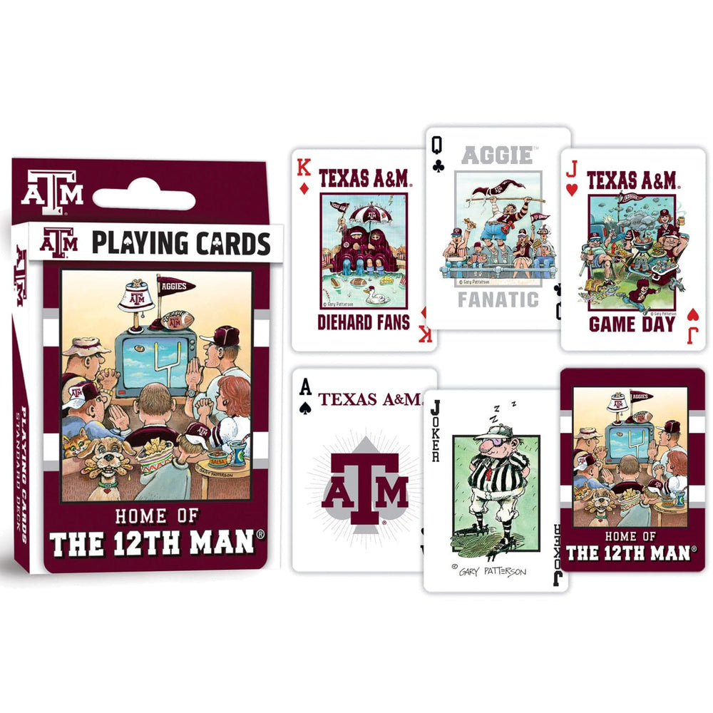Texas A&M Aggies Fan Deck Playing Cards - 54 Card Deck (ONLINE ORDER ONLY)
