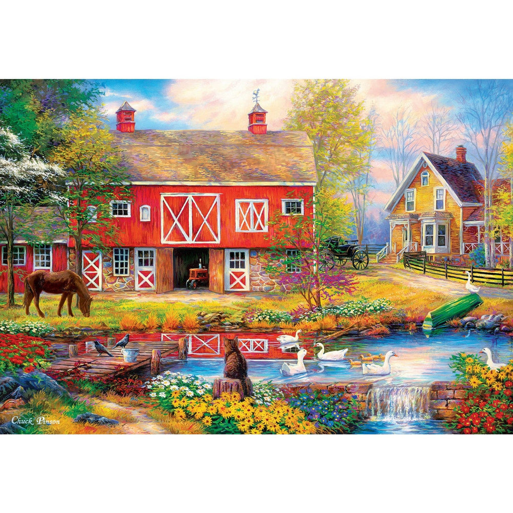 Signature Collection - Reflections on Country Living 2000 Piece Jigsaw Puzzle (ONLINE ORDER ONLY)