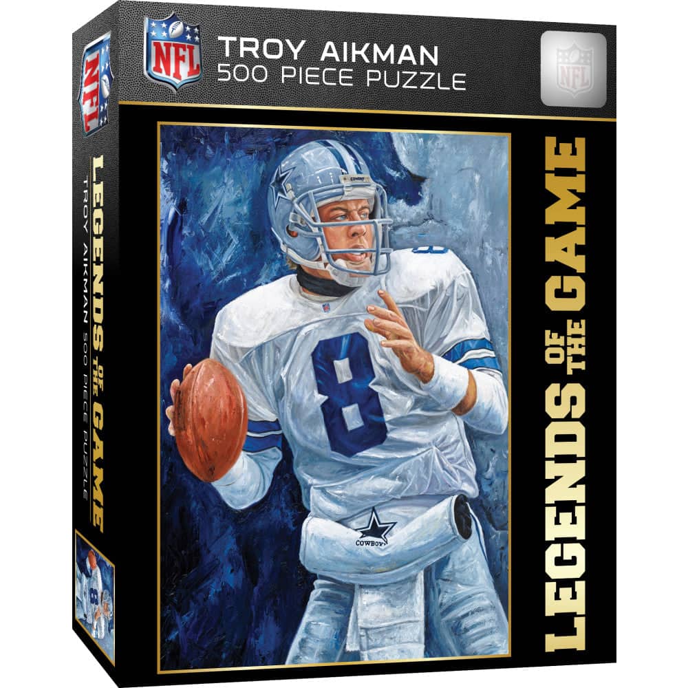 Legends of the Game - Troy Aikman 500 Piece Jigsaw Puzzle (ONLINE ORDER ONLY)