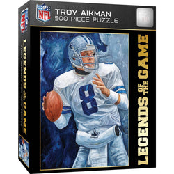 Legends of the Game - Troy Aikman 500 Piece Jigsaw Puzzle (ONLINE ORDER ONLY)