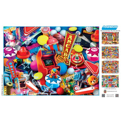 Flashbacks - Game On 1000 Piece Jigsaw Puzzle