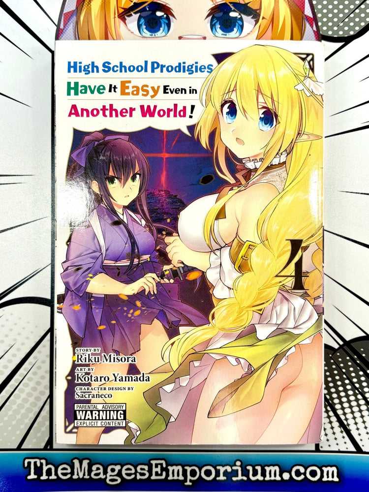 High School Prodigies Have It Easy Even in Another World! Vol 4 (Online Order Only)