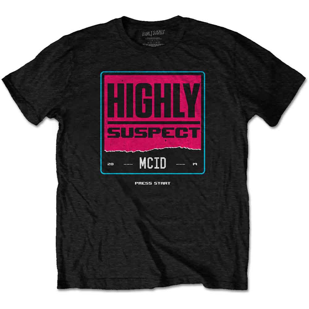 Highly Suspect - Press Start [T-Shirt] (ONLINE ORDER ONLY)