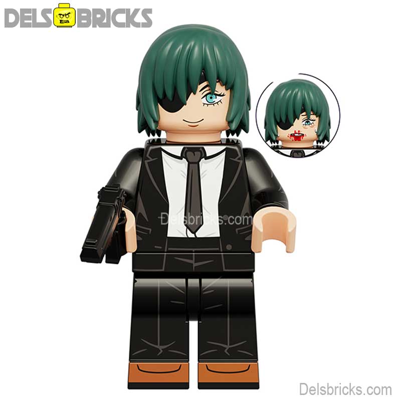 Himeno from Chainsaw Man Lego Minifigures Anime toys (ONLINE ORDER ONLY)