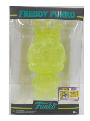 Mini Hikari Freddy Funko (Neon Yellow Glitter) - 2017 SDCC Exclusive /400 made (Online Order Only)