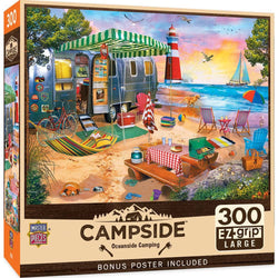 Campside - Oceanside Camping 300 Piece EZ Grip Jigsaw Puzzle
