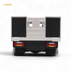 MicroTurbo HINO 300 Flat Bed Transport Truck in Pandem Rocket Bunny White 1:64 (ONLINE ORDER ONLY)