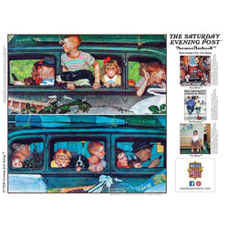 Saturday Evening Post - Coming and Going 1000 Piece Jigsaw Puzzle (ONLINE ORDER ONLY)