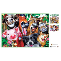 Selfies - Barnyard Grins 500 Piece Jigsaw Puzzle (ONLINE ORDER ONLY)