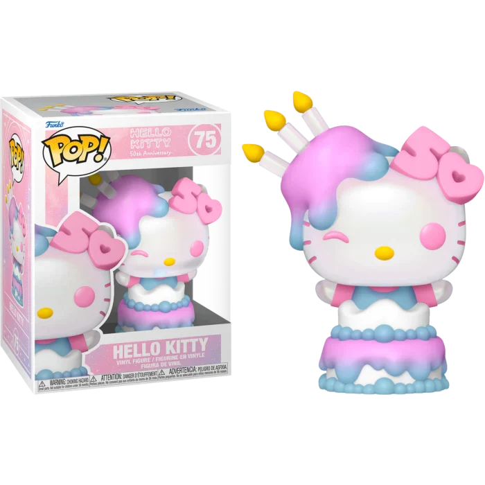 Funko Pop Hello Kitty 50th Anniversary Hello Kitty 75 (ONLINE ORDER ONLY)