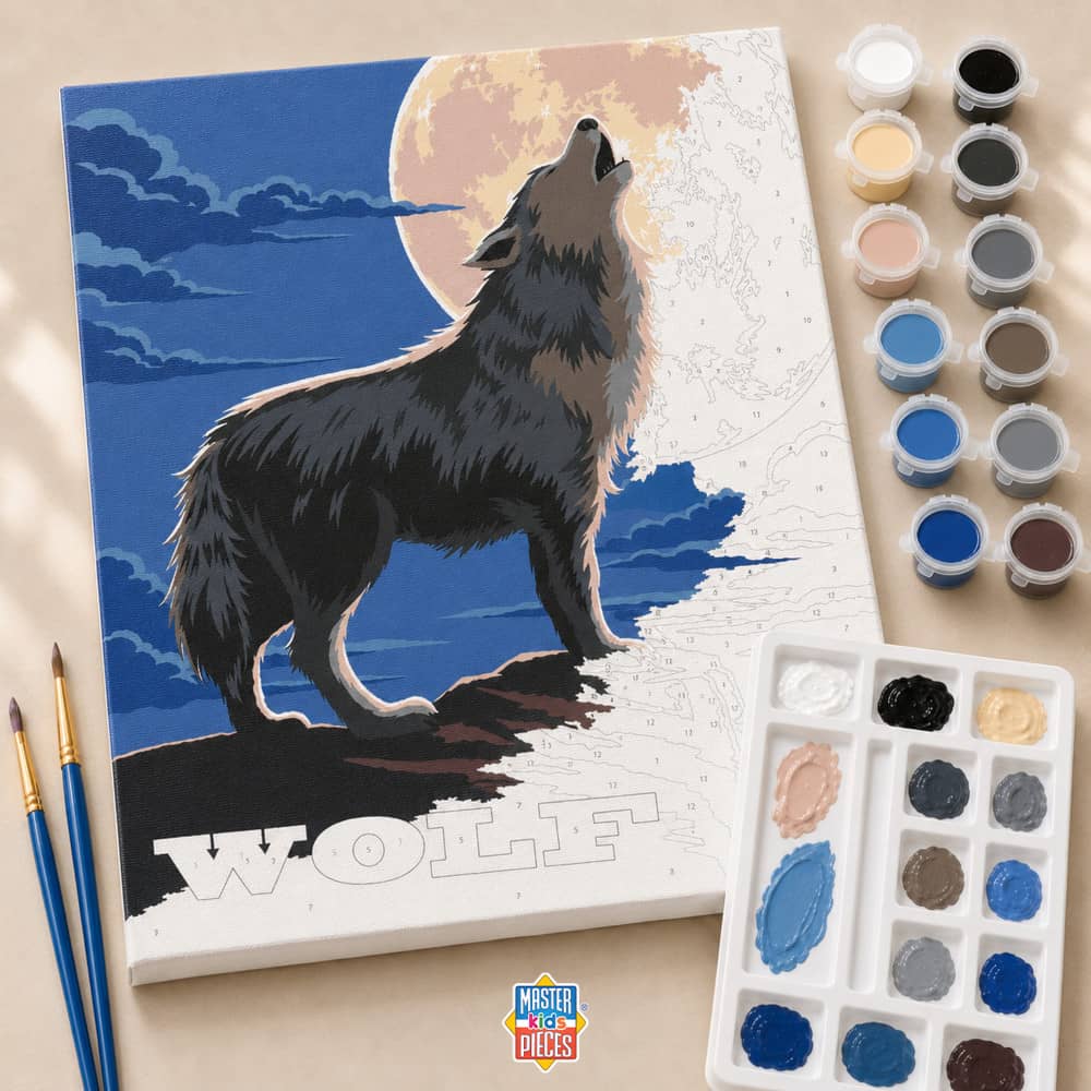 Wolf - Paint by Number (ONLINE ORDER ONLY)