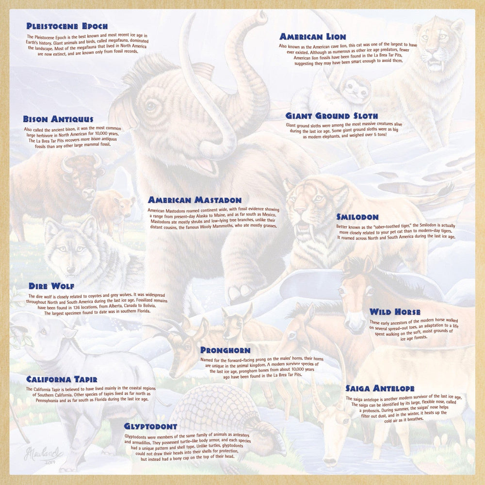 Wood Fun Facts - Ice Age Friends 48 Piece Wood Jigsaw Puzzle (ONLINE ORDER ONLY)