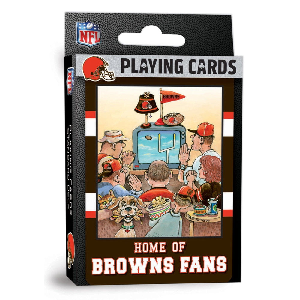 Cleveland Browns Fan Deck Playing Cards - 54 Card Deck (ONLINE ORDER ONLY)