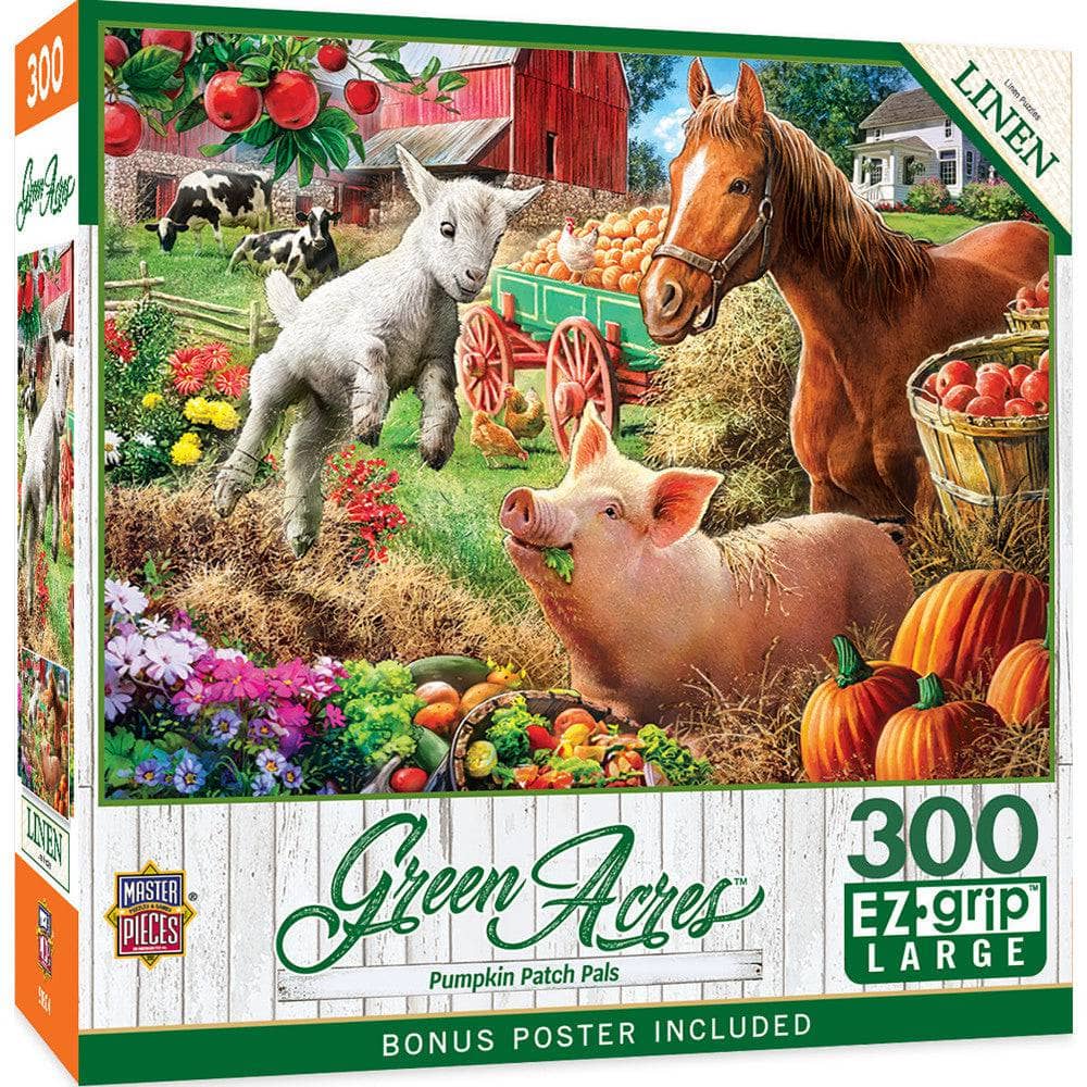 Green Acres - Pumpkin Patch Pals 300 Piece EZ Grip Jigsaw Puzzle (ONLINE ORDER ONLY)
