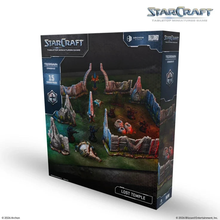 StarCraft The Miniatures Game: Terrain: Lost Temple Expansion Set (ONLINE ORDER ONLY)