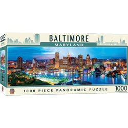 Baltimore, Maryland 1000 Piece Panoramic Jigsaw Puzzle (ONLINE ORDER ONLY)