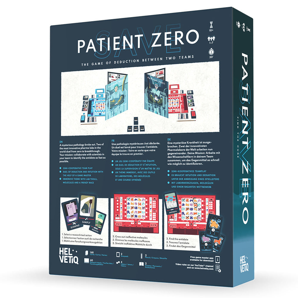 Save Patient Zero (ONLINE ORDER ONLY)