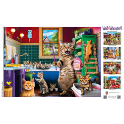 Wild & Whimsical - Bathtime Antics 1000 Piece Jigsaw Puzzle (ONLINE ORDER ONLY)
