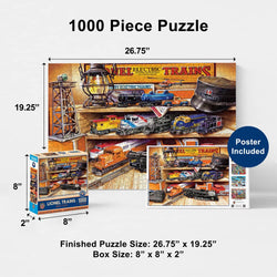 Lionel Trains - Collector's Treasures 1000 Piece Jigsaw Puzzle