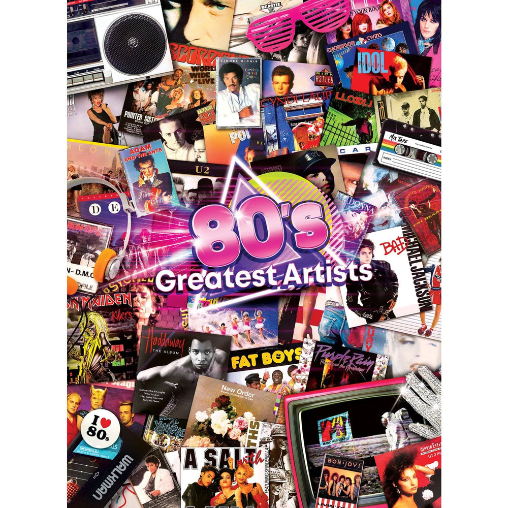 Decades - The 80's 500 Piece Jigsaw Puzzles 3 Pack (ONLINE ORDER ONLY)