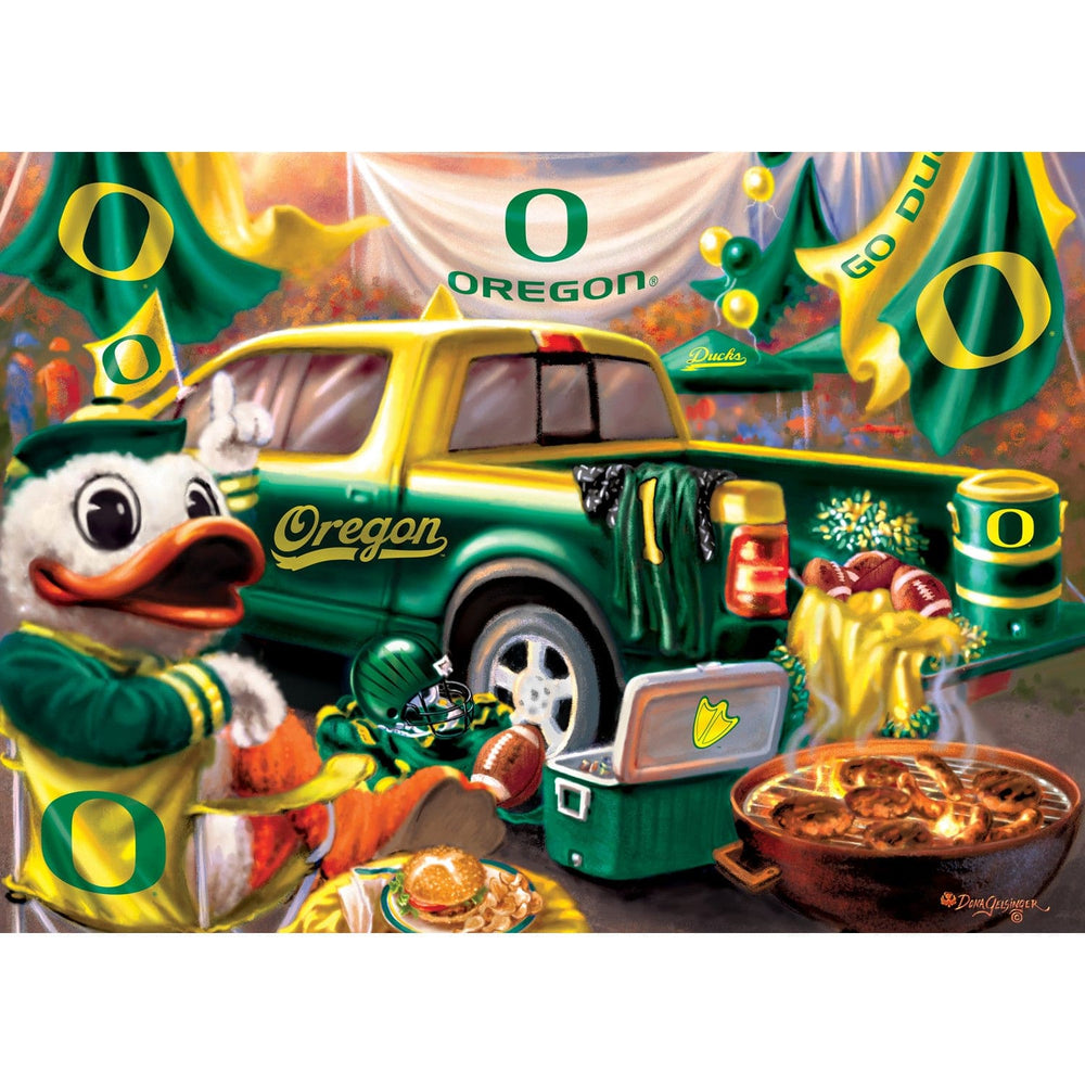 Oregon Ducks - Gameday 1000 Piece Jigsaw Puzzle (ONLINE ORDER ONLY)