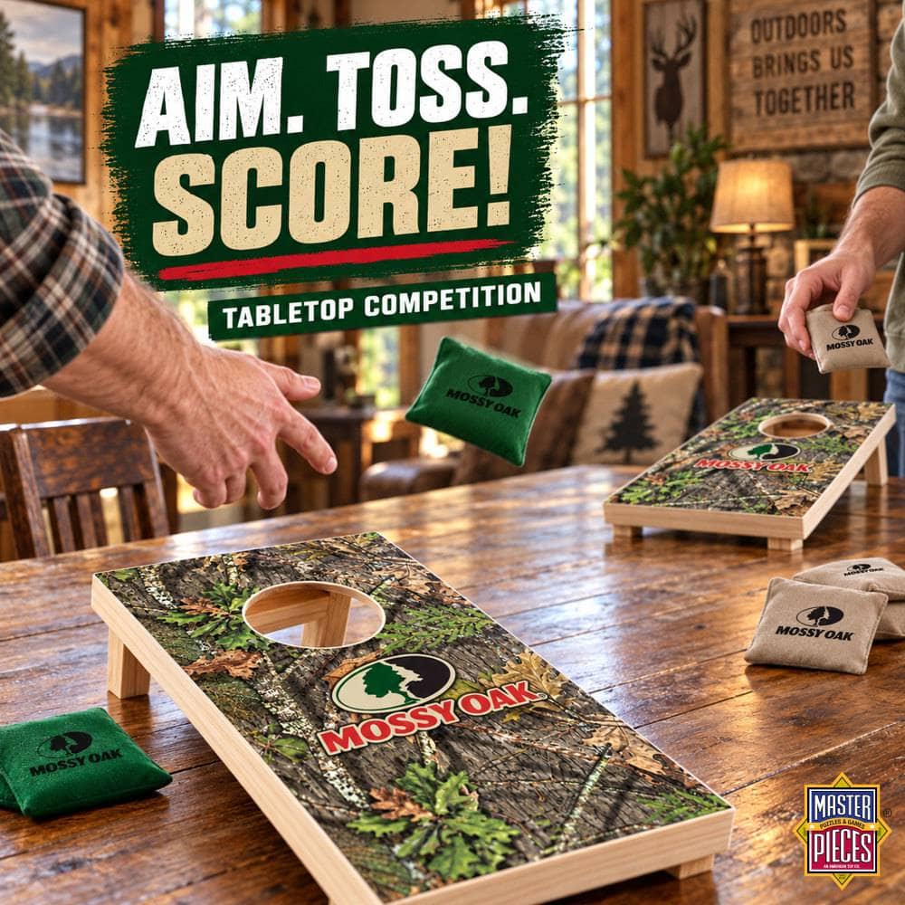 Mossy Oak Tabletop Cornhole Game