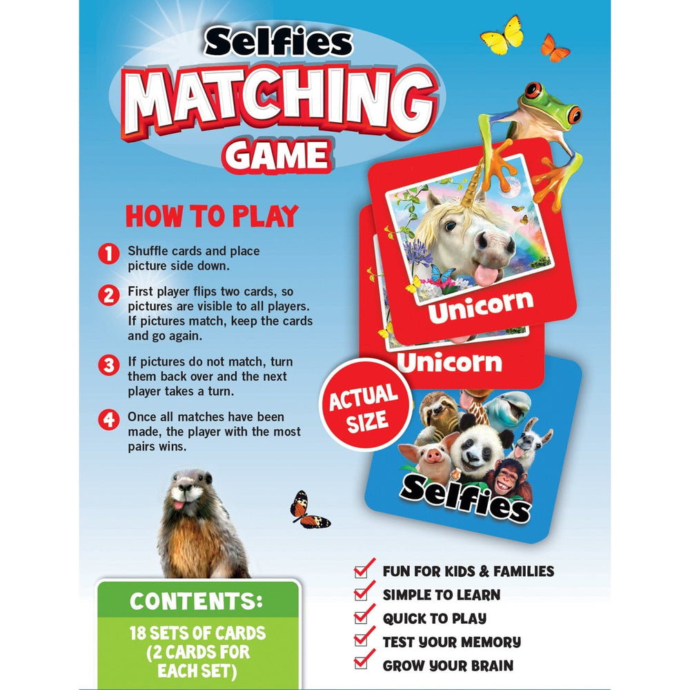 Selfies Matching Game (ONLINE ORDER ONLY)