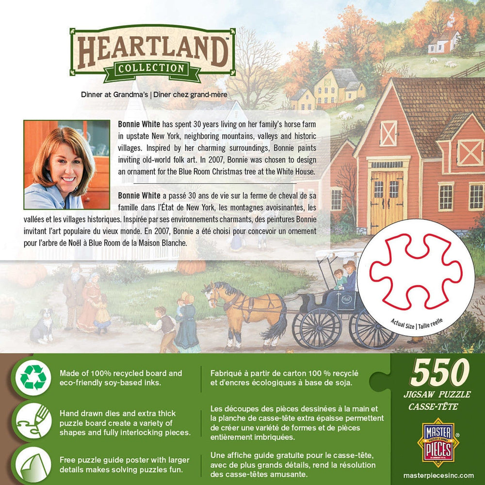 Heartland - Dinner at Grandmas 550 Piece Jigsaw Puzzle (ONLINE ORDER ONLY)