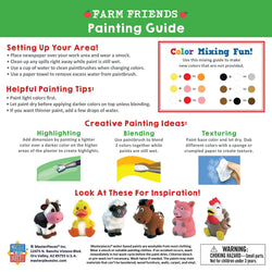 Farm Friends - Plaster Figurine Paint Set (ONLINE ORDER ONLY)