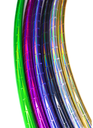 Beginner & Weighted Fitness Taped Beginner Hula Hoops | Mirror, Holographic, & Prism Deco Tapes + Gaffer Grip Tape (ONLINE ORDER ONLY)