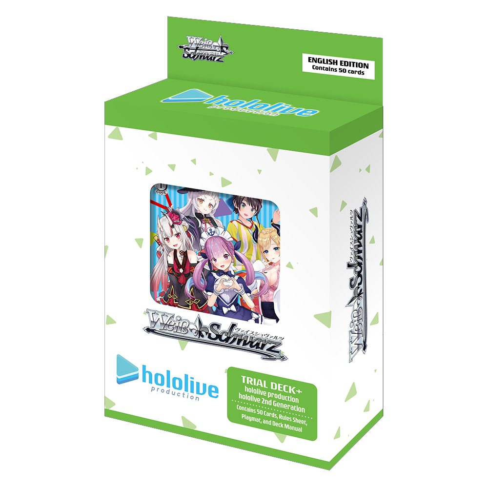 Weiss Schwarz: hololive production 2nd Generation Trial Deck+ (ONLINE ORDER ONLY)