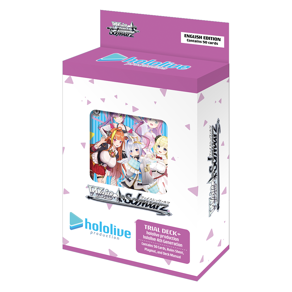Weiss Schwarz: hololive production 4th Generation Trial Deck+ (ONLINE ORDER ONLY)