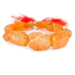 Honey Agate Beads Hammer Faceted Rectangular, 2.0mm Drill Hole (ONLINE ORDER ONLY)