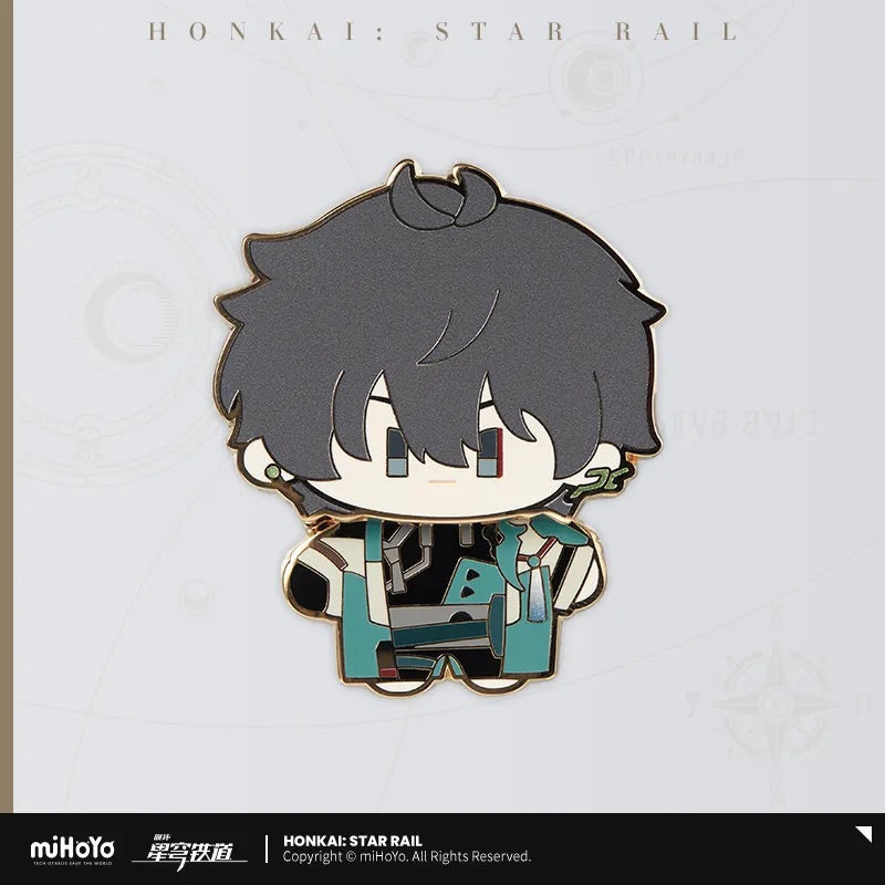 Chibi Doll Series Metal Pin Badge (ONLINE ORDER ONLY)