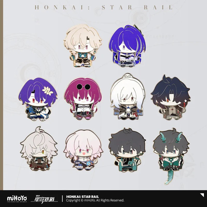 Chibi Doll Series Metal Pin Badge (ONLINE ORDER ONLY)