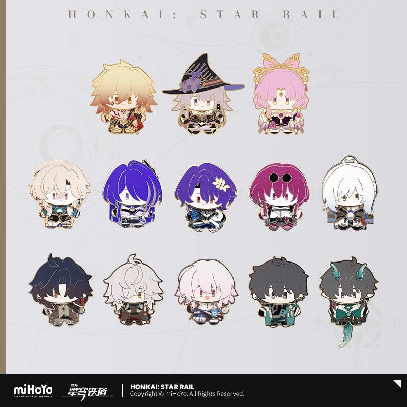 Chibi Doll Series Metal Pin Badge (ONLINE ORDER ONLY)