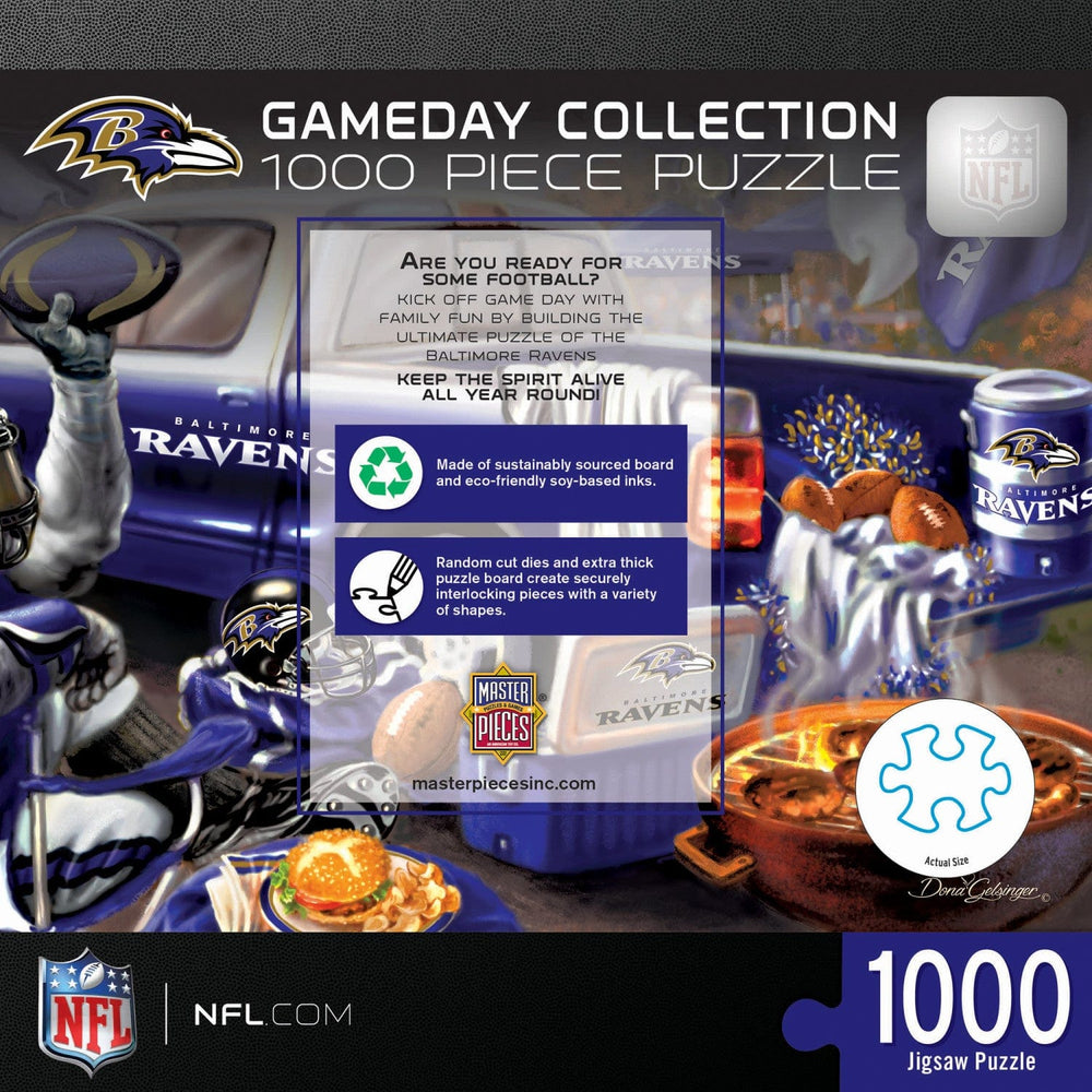 Baltimore Ravens - Gameday 1000 Piece Jigsaw Puzzle (ONLINE ORDER ONLY)