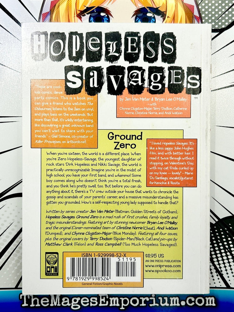 Hopeless Savages: Ground Zero Vol 2 (Online Order Only)