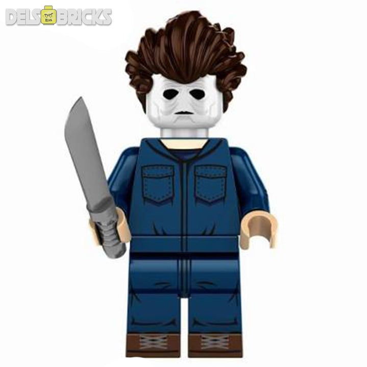 Michael Myers Halloween Lego Minifigures Custom Horror Toys (ONLINE ORDER ONLY)
