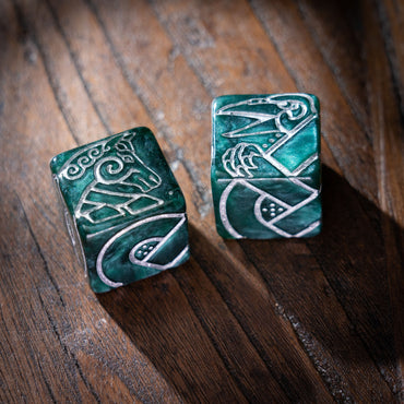 9 Celtic Animals Knot Dice - Horse & Raven (ONLINE ORDER ONLY)